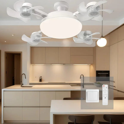 Socket Fan Light with Remote Control