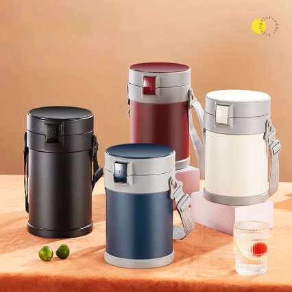 Recipiente hermético de acero inoxidable para alimentos