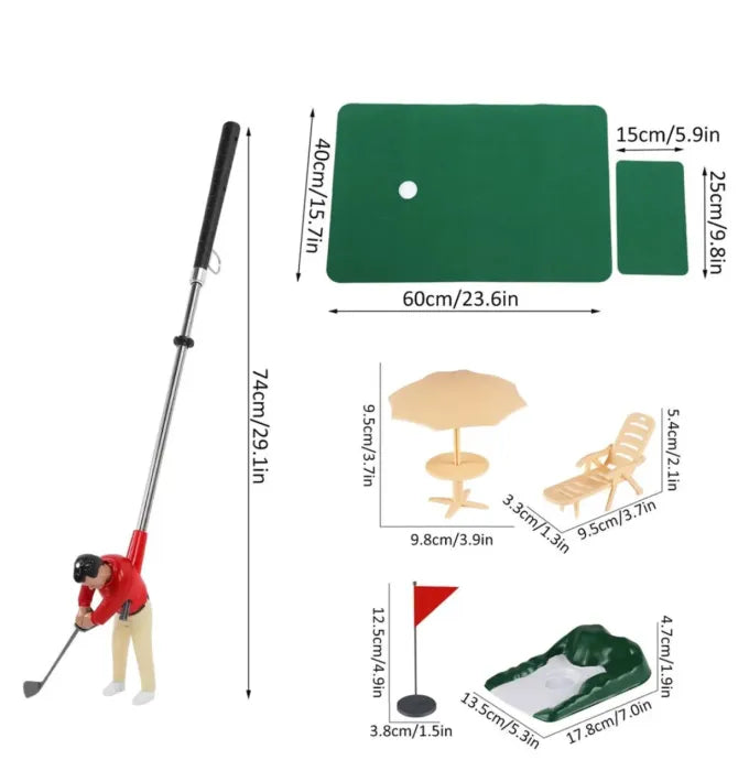 Set de juego de minigolf